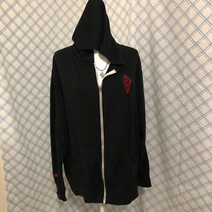 Warcraft Horde Lightweight Zip Up Hoodie